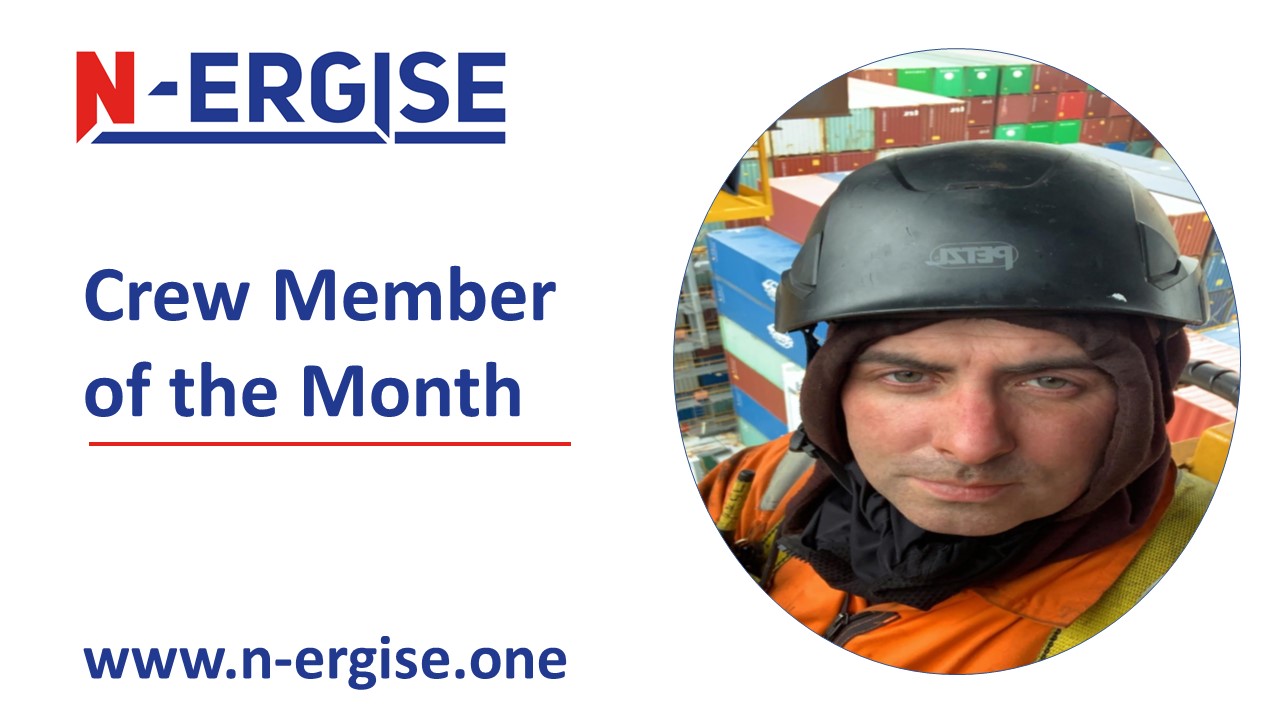 January Crew Team Member of the Month NERGISE